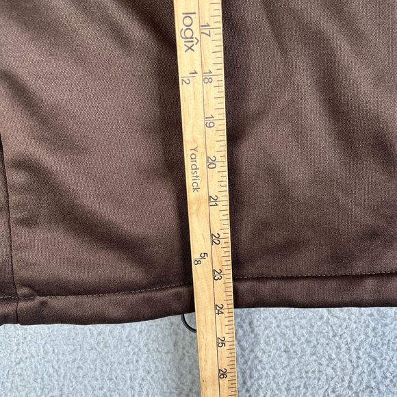 Columbia Interchange Jacket Women Medium Brown Faux Fur Collar Full Zip Gorpcore - Picture 12 of 14